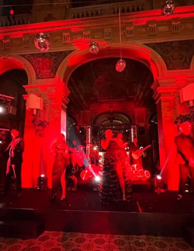 allestimenti per eventi - stage band