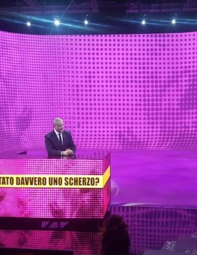 allestimenti per eventi - le iene