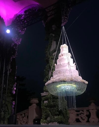 allestimenti per eventi - villa balbianello torta