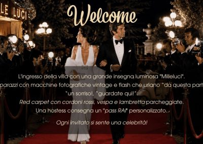 festa a tema milleluci - villa cipressi - la bottega della musica event factory - progetto 3